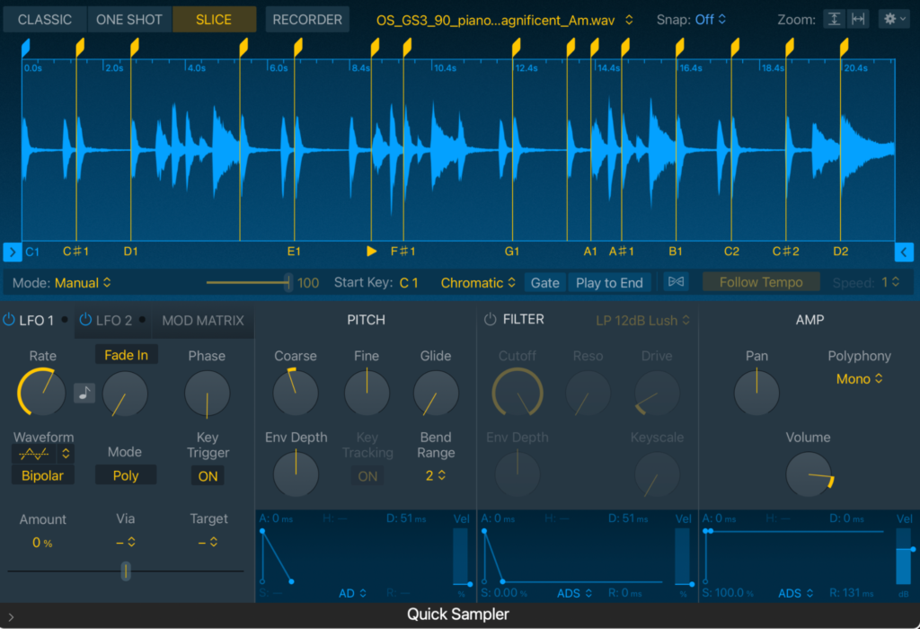 Quick Sampler: Your MPC-Inspired Slicing Machine